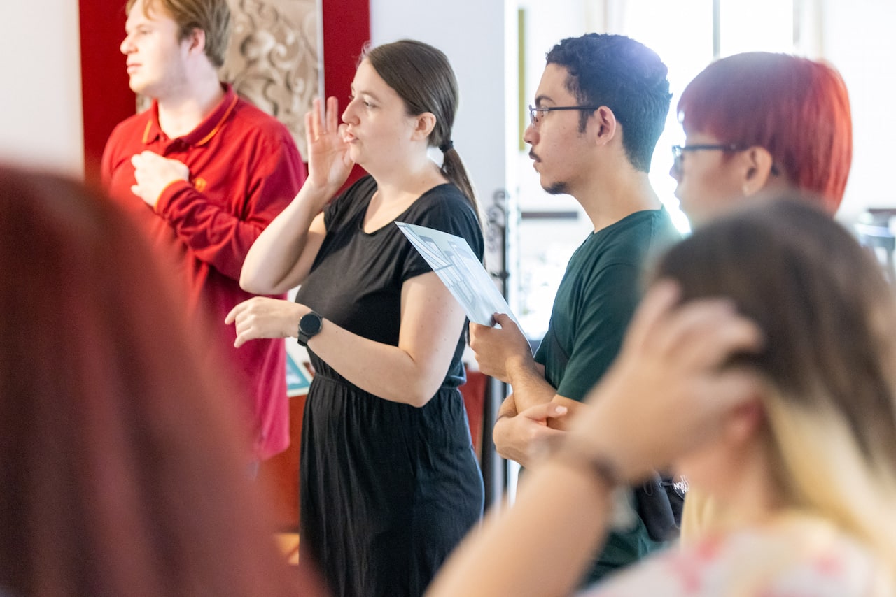 Schauspielworkshop bei der McDonald’s Lehrlingsconvention im Schloss Kassegg